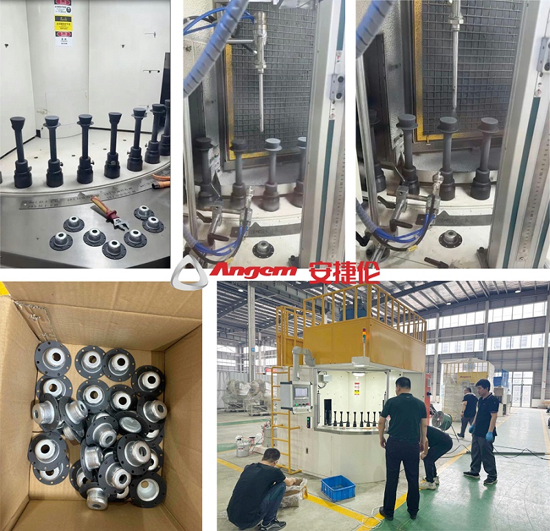 20250620河（hé）南科（kē）威（wēi）打樣驗收PZ40-DY114J噴膠機-1