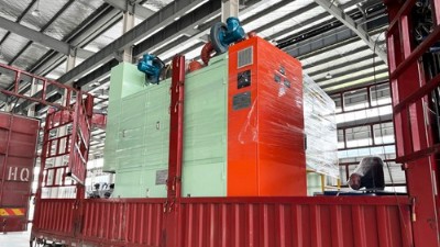 【噴膠機發貨】安徽汽車（chē）零部件客戶28工位自動噴膠（jiāo）機發貨