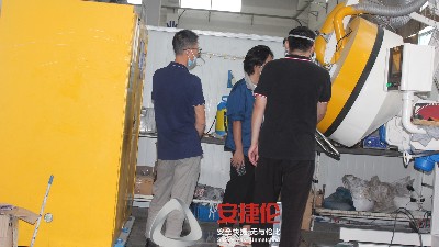 密封件骨架（jià）滾噴機噴塗—浙江客戶到訪羞羞视频在线观看打（dǎ）樣測試
